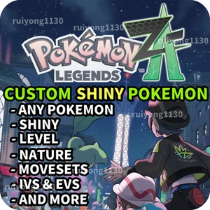 ✨ Custom Shiny/NonShiny Pokemon ✨Create Your Perfect 6IV ✨Pokemon LEGENDS Z-A - Picture 1 of 1