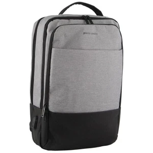 Pierre Cardin Travel and Business Backpack Harvard - Grey/Black - Picture 1 of 4