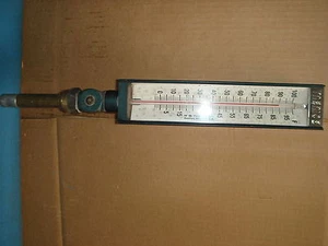 Trerice 0-100 degree scale, 6" stem, 9" case, 1" thread - Picture 1 of 2