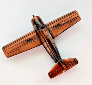 Die-Cast Metal F-4F Wildcat WWII Era U.S. Navy Fighter Airplane Pencil Sharpener - Picture 1 of 5
