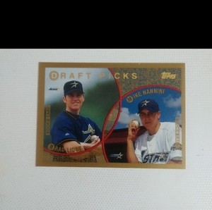 1999 Topps Draft Picks Brad Lidge- Mike Nannini #441 Rookie RC