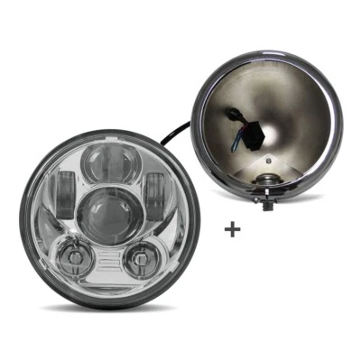 LED Hauptscheinwerfer Motorrad Craftride DP2066 - Bild 1 von 4