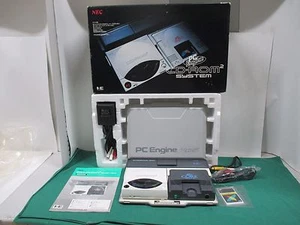 PC Engine -- PC Engine CD ROM2 SYSTEM with Core Grafx console -- JAPAN. 12372 - Picture 1 of 12