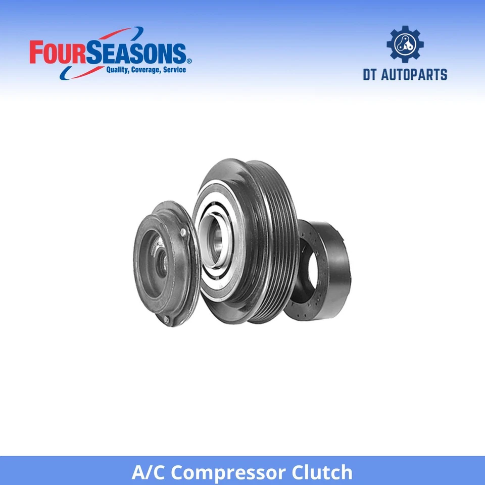 Embrague compresor aire acondicionado Dodge Grand Caravan 1993-1995 4 estaciones 1994 Foto 1 de 4