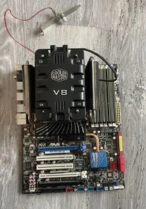 ASUS P6T Deluxe V2 Motherboard X58 DDR3 LGA1366 ATX ,COOLER MASTER,12GB #22-70 - Picture 1 of 8
