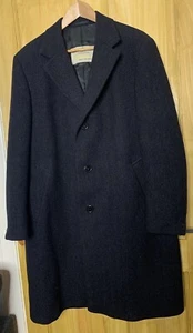 Vintage Aquascutum Wollmantel Gr. 48 L grau tailliert klassisch Mantel England - Bild 1 von 24