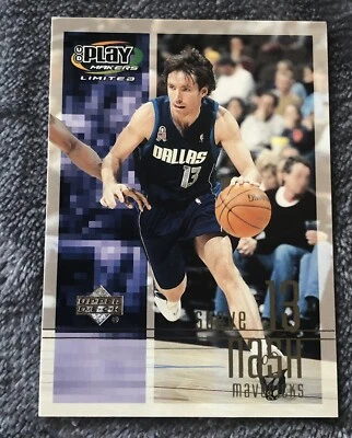 2001-02 UD Play Makers Limited #18 Steve Nash A17 - Image 1 of 2
