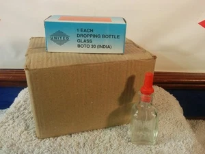 NEW IN BOX United Glass Pack of 12 Dropping Bottle Glass 30ml - Bild 1 von 4