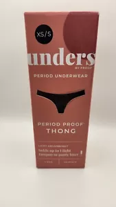 Unders by Proof Leak Proof Thong Underwear Size XS/S (NEW) - Picture 1 of 4