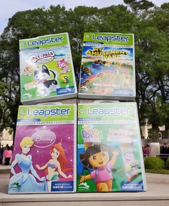 Leapster Games Leap Frog Pat Pals My Amusement Park Disney Princess Dora The Exp - Picture 1 of 20