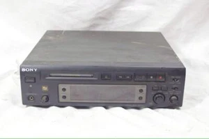SONY MDS-S37 MD MiniDisc Recorder Deck Player Black from Japan - Picture 1 of 12