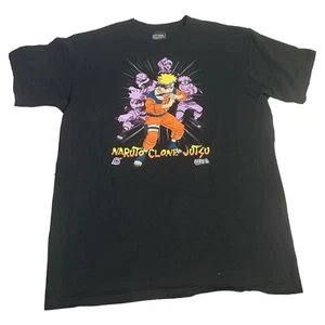 Vintage 2002 Naruto Anime Shonen Sz Large T Shirt Mens RARE - Picture 1 of 5