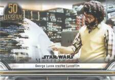 2021 Star Wars Masterwork Cards Lucasfilm 50th Anniversary Insert Pick From List
