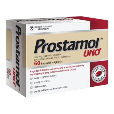 BERLIN-CHEMIE Prostamol Uno - 60 cápsulas.
