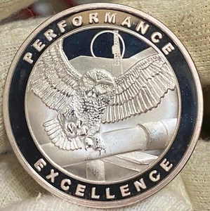 MEDALLA AMERICANA COMO NUEVA BP EXPLORACIÓN WESTERN NORTH SLOPE EXCELENCIA RENDIMIENTO - Imagen 1 de 5