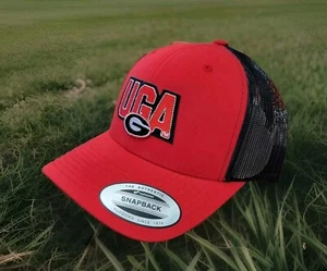 UGA Dawgs Georgia Bulldogs Patch Mütze Cap, Sec, 47 Brand, Nike, The Game, Trucker - Bild 1 von 3