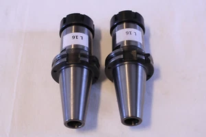 L16, 4 piezas SK40 ER32 100 MANDRIL DE CUELLO | DIN69871 Refrigerante interno alemán m. usado - Imagen 1 de 4