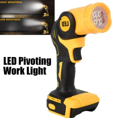 For DeWALT LED 20V 20Volt MAX Cordless LED Pivoting Work Light Flashlight TOOLS - Image 1 of 4