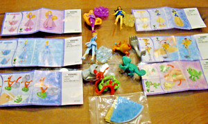 Ü egg 2018 Disney Princess USA complete set EN365 - EN404 all 6 BPZ