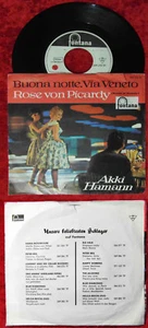 Single Akki Hamann: Buona Notte, Via Veneto (Fontana 269 292 TF) D Promo - Bild 1 von 1