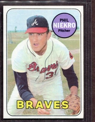 1969 Topps Set-Break #355 Phil Niekro como nuevo *Jaysace* Foto 1 de 2