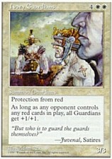 MTG magic cards 2x x2 Light Play, English Ivory Guardians 5th Edition