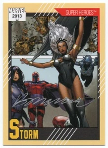 Autógrafos Fleer Retro Marvel 1991 Impel Universe 2013 #16 Brandon Peterson Auto - Imagen 1 de 1