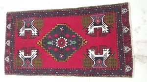 Bohemian Medium Carpet Rug Anatolian Natural Handmade Rug Oriental Decor Rug - Picture 1 of 10