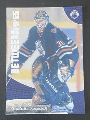 Dominic Roussel 2001-02 In the Game-Between the pipes #75 Edmonton Oilers - Image 1 of 2
