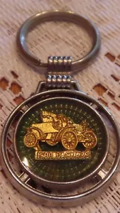 Vintage Key 1900 Packard Antique Auto Car Automobile Keychain Key Ring Chain Fob - Picture 1 of 4