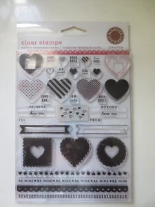 Martha Stewart Valentine Clear Stamps - Bild 1 von 2