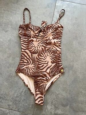 Scotch & Soda Badeanzug Hawaii Flowers Blumen Retro M NP99€ Neu Limited - Bild 1 von 4