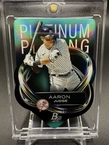 ⚾️🔥2023 Bowman Platinum Aaron Judge Platinum Plating Die Cut /25 Rare SSP🔥⚾️ - Picture 1 of 3