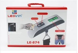 Bilancia Digitale da Bagaglio LEOVIN LE-874 - Display LCD, 50kg - Picture 1 of 4