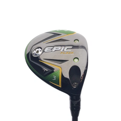 Used Callaway EPIC Flash 3 Fairway Wood / 15 Degrees / Stiff Flex - Image 1 of 4