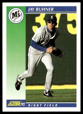 1992 Score Jay Buhner Seattle Mariners #64 - Image 1 of 2