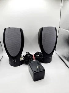 Harman Kardon HK206 Computer Speakers w/ AC Adapter - Picture 1 of 7