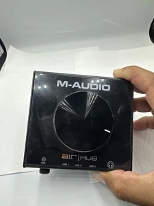 M-Audio AIR|Hub USB Audio Interface & 3-Port USB Hub–Desktop Monitor Controller - Picture 1 of 5