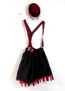 Geist Halloween Clown Rock Tanz süß mit kleinem Hut Kind Gr. Medium - Bild 1 von 8