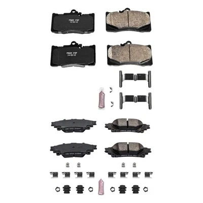 For Lexus IS350 14-20 Brake Pad Set Z23 Evolution Sport Performance Carbon-Fiber - Imagem 1 de 4