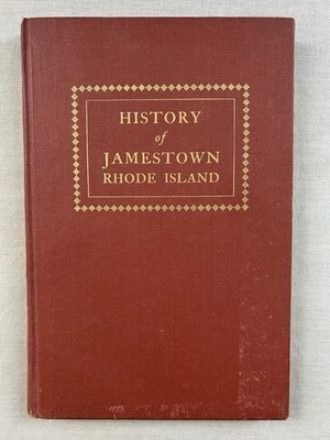 1949 History of Jamestown Rhode Island Watson Conanicut Island Old Houses Vtg - Image 1 of 4