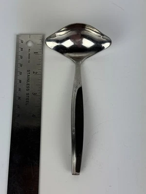 Mid Century 现代黑色餐具 - 星形图案服务梯 MCM 日本装饰 — 第 1/4 张图片