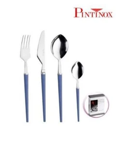 Servizio di posate per 6 persone 24 PEZZI modello Freccia AZZURRA intinox - Bild 1 von 1