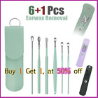 7PCS Ear Wax Pick Cleaning Set Earwax Remover Cleaner Tool Spiral Curette Kit
