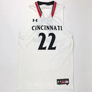 Camiseta deportiva de baloncesto Under Armour Cincinnati Bearcats en horario estelar para hombre L UJKJYKM - Imagen 1 de 2