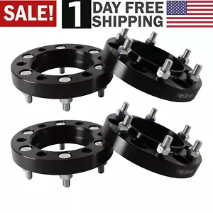 Wheel Spacers Adapters For Toyota Tacoma Tundra 4Runner HILUX Lexus GX460 GX470 - Picture 1 of 20