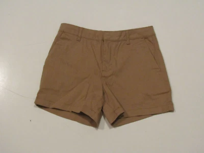 Pantalones Cortos Chinos Marrón BANANA REPUBLIC Talla 12 Nuevos con Etiquetas Para Mujer Foto 1 de 3