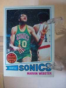 1977-78 Topps White Backs Basketball Card #71 Marvin Webster RC (92980) - Picture 1 of 2