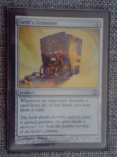 MTG Foil - Geth's Grimoire - Darksteel [OK Condition]