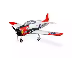 E-flite EFlite T28 T-28 Trojan 1.2m PNP Plug In Play Electric RC Airplane - Picture 1 of 21